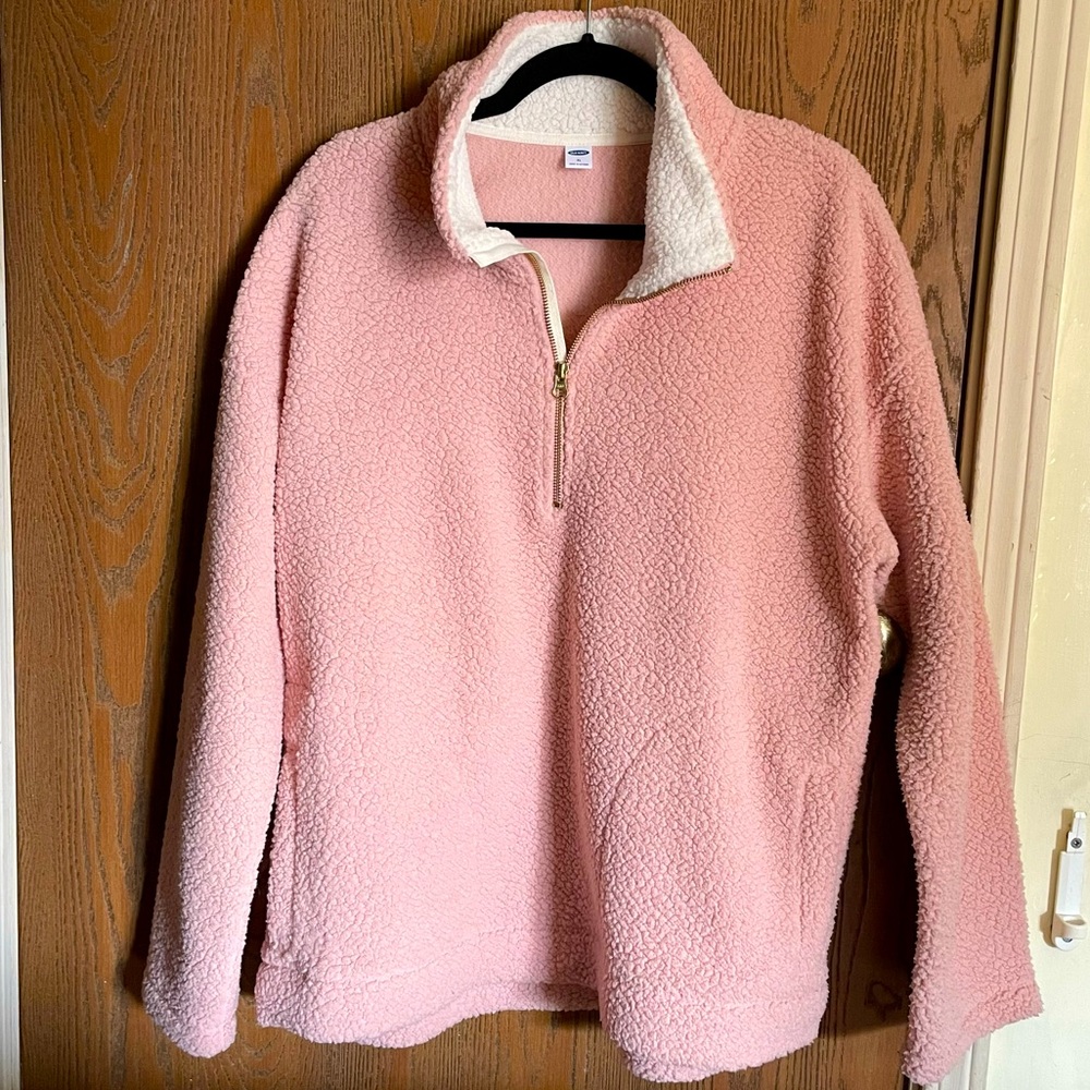Old Navy Womens Sherpa Pull Over